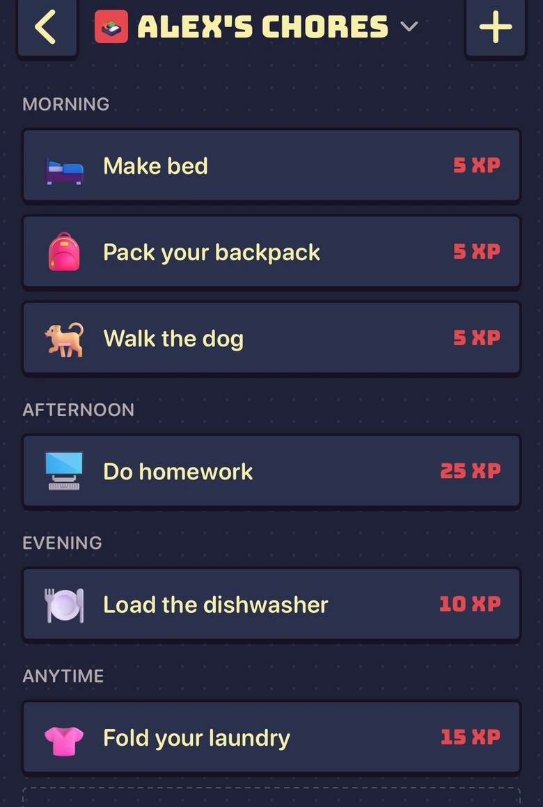 A grown-up’s chore list for one kid in Sidequest